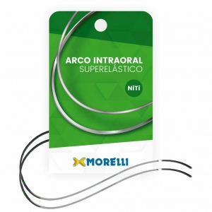 INTRAORAL  ARCHWIRE REVERSE CURVE SPEE SUPERELASTIC MEDIUM NITI 0,48X0,63MM 0.19X0.25 PAK/10UN MORELLI_1