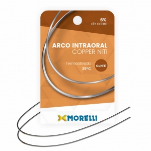 INTRAORAL ARCHWIRE COPPER NITI 35°C  UPPER  RECTANGULAR 0,35X0,63MM 0.14X0.25 PAK/10UN MORELLI_1