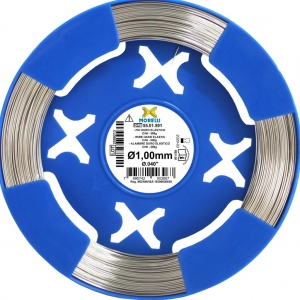 ORTHODONTIC WIRE HARD ELASTIC CRNI  ROUND Ø1,00MM 0.40 IN ROLL 500G PAK/500G MORELLI_1