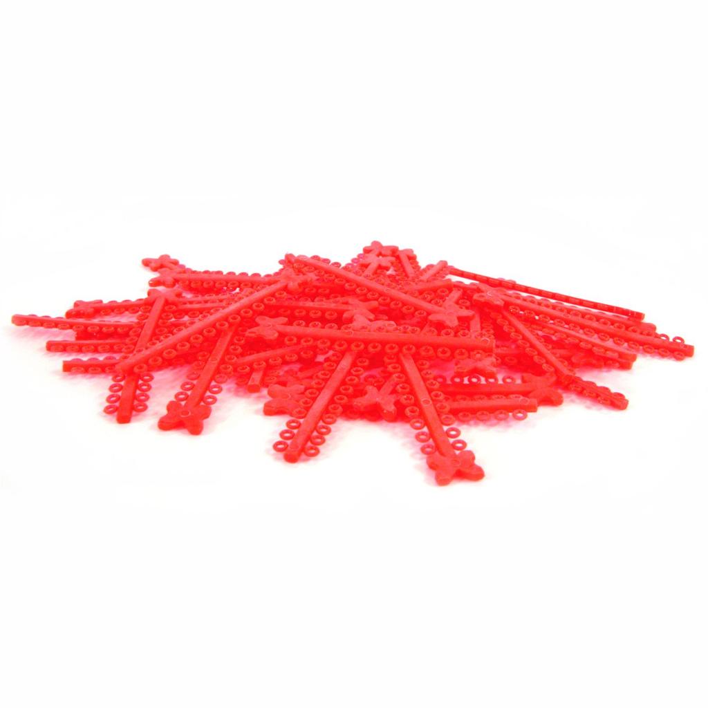 ELASTIC LIGATURE IN MODULES CRYSTAL RED PAK/1000UN MORELLI_1