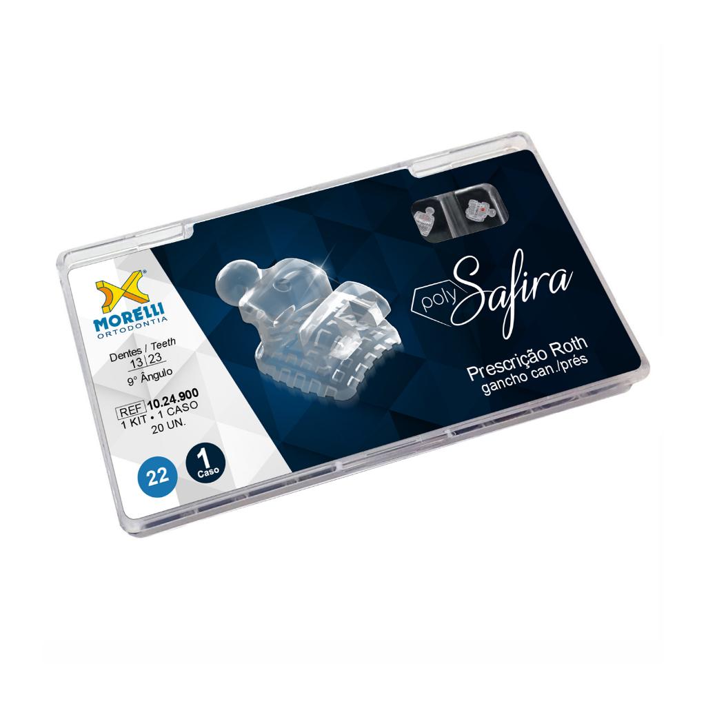 KIT OF BRACES POLISAPHIRE PAK 20UN MORELLI_1