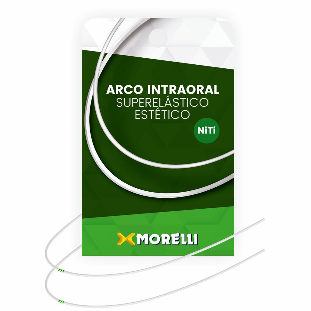 INTRAORAL AESTHETIC ARCHWIRE SUPERELASTIC LARGE NITI REC. 0.48 X 0.63MM 0.19X0.25 PAK/5UN MORELLI_1
