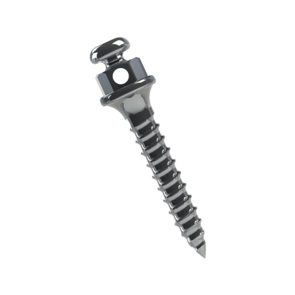Orthodontic Mini Screw (Leng.: 6mm - Transm.: 1mm - Ø1.5mm) - Dentaico