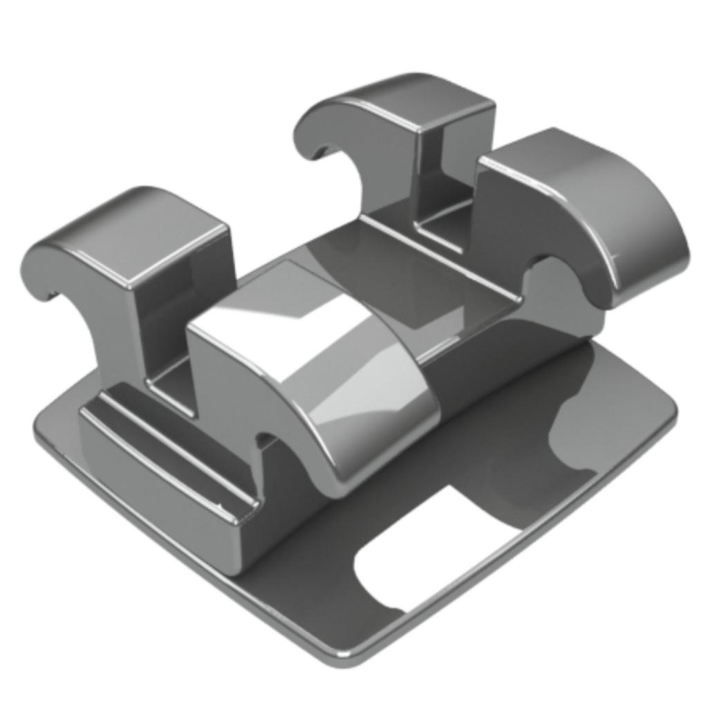 BRACKET EDGEWISE SLIM FOR 1 R/RL SLOT 0.22 PAK/10UN MORELLI 11 21_1
