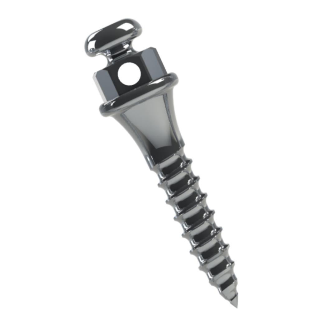 ORTHODONTIC MINI SCREW LENG 6MM TRANSM 2MM 1.5MM    2 UN MORELLI_1