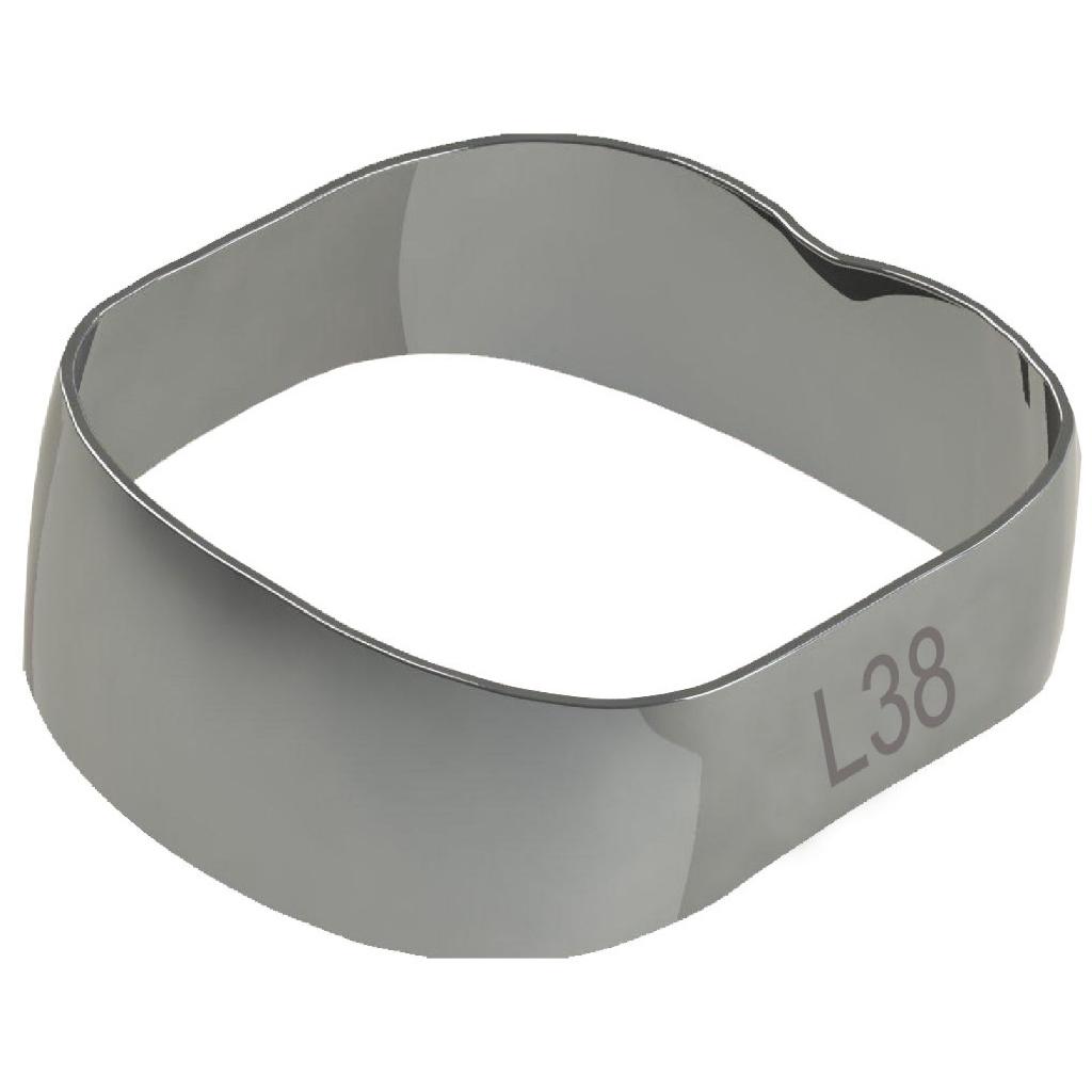 UNIVERSAL BAND FOR MOLARS L/LR 38,0MM 10 UN MORELLI_1