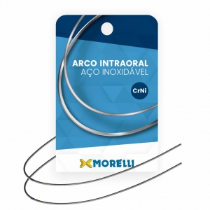 INTRAORAL ARCHWIRE LOWER CRNI  RECTANGULAR 0,40X0,55MM 0.16X0.22 PAK/10UN MORELLI_1