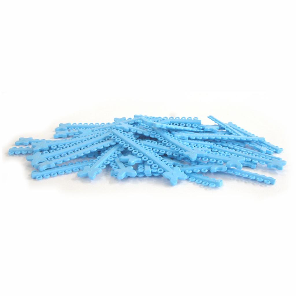 Elastic Ligature in Modules Baby Blue - Dentaico