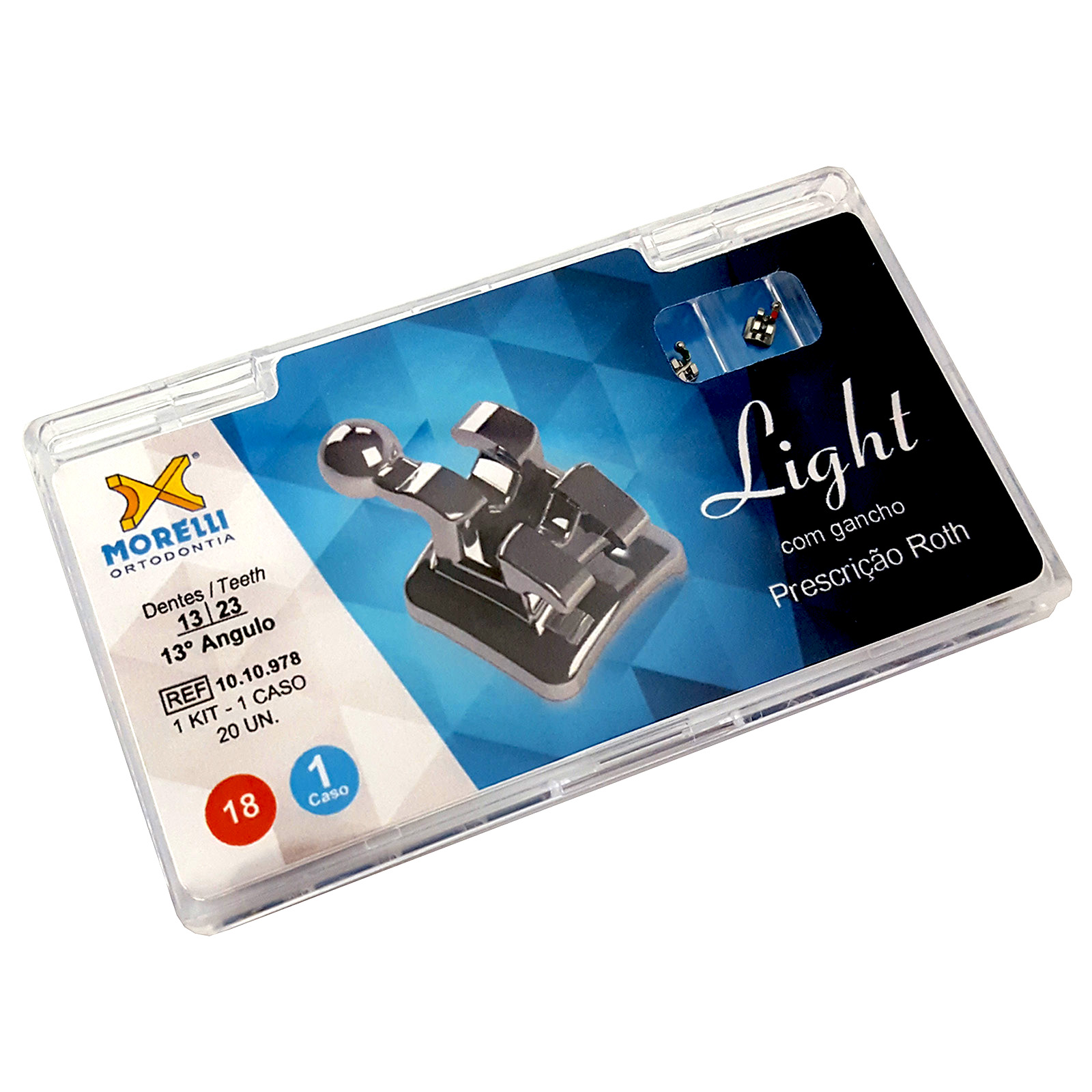 BRACKET CASE ROTH LIGHT 0.18 W/H 3/4/5 PAK/20UN MORELLI COD BRACKET CASE ROTH LIGHT 0.18 W/H 3/4/5 PAK/20UN MORELLI COD